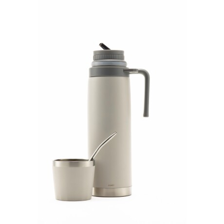 Termo Comet tapa mate Capri 1 Lt + bombilla Greinge