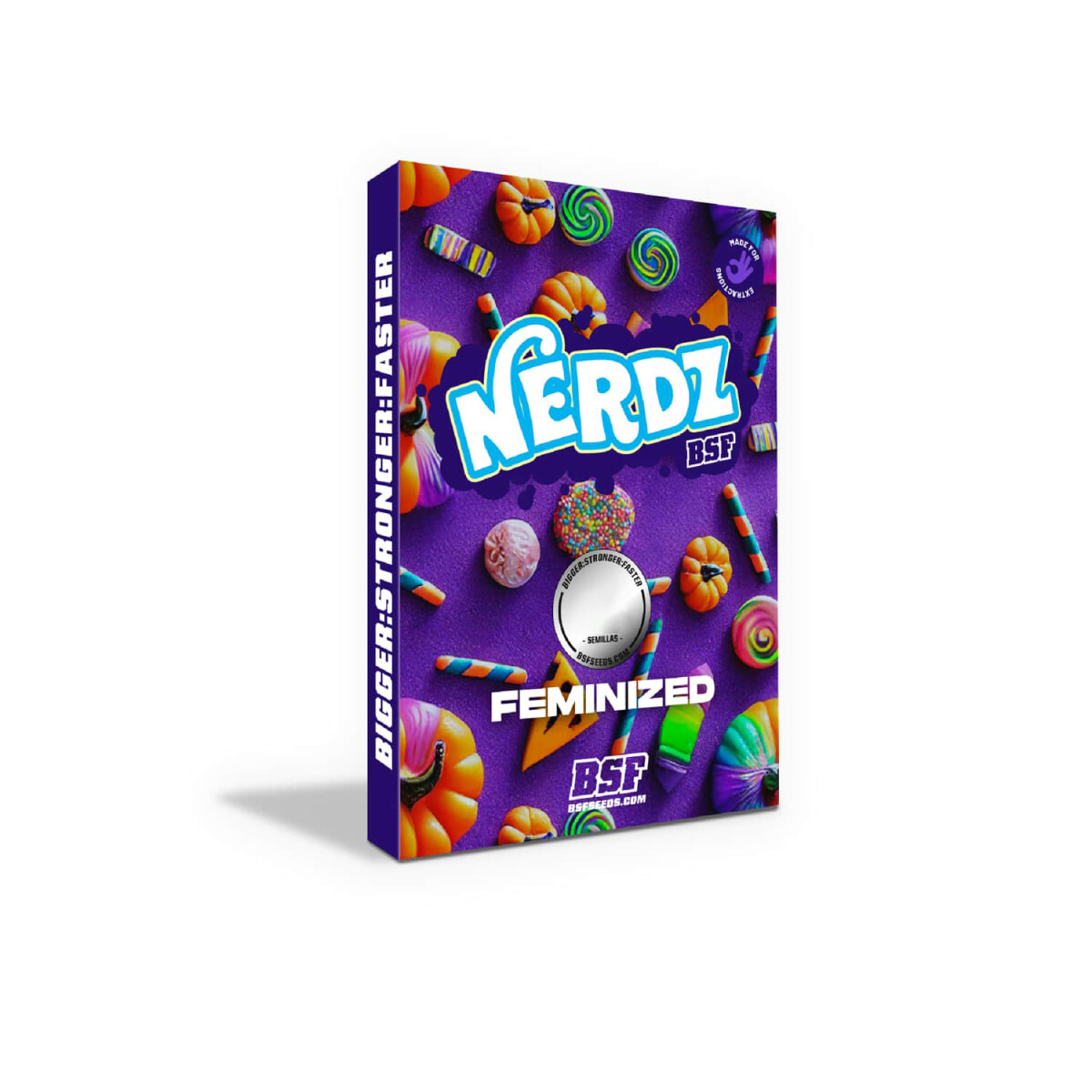 FEM - NERDZ - X4 UNIDADES 