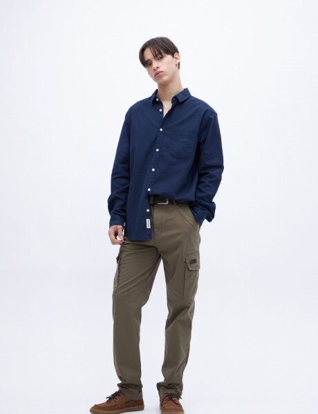 Camisa Salinger Marino