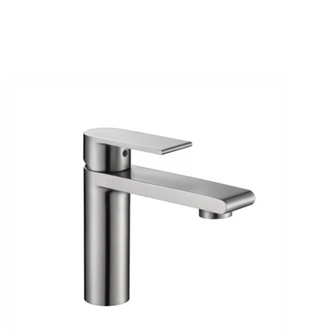 Grifería de lavatorio Monocomando de mesada Loft Gris Satinado Grifería De Lavatorio Monocomando De Mesada Loft Gris Satinado