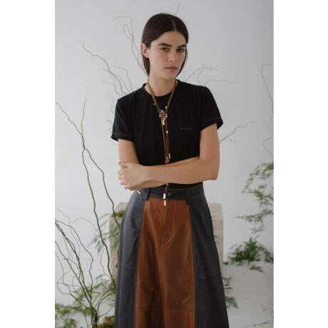 Tshirt Short Sea Negro