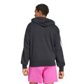 Campera de Hombre Adidas Essentials 3 Negro - Blanco