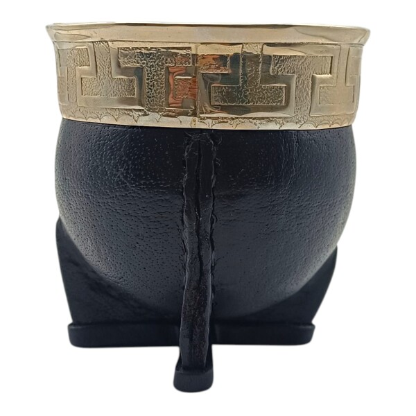 Mate Imperial guarda griega con apliques en bronce - ALPACA - 53 negrouniforme
