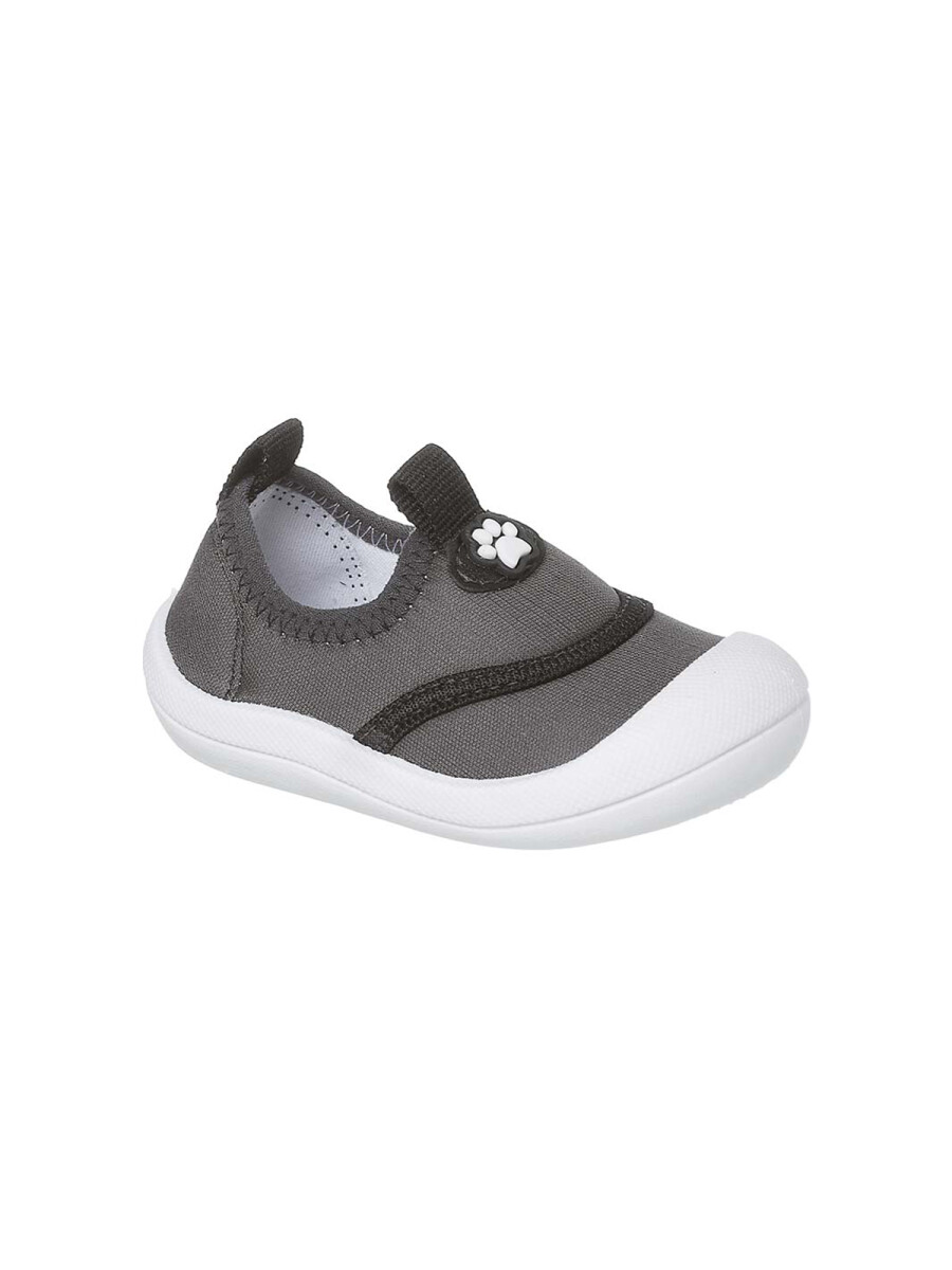 Tenis Sin Cordones - Negro 