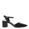 Zapato de Mujer Bottero abierto con tobillera Negro