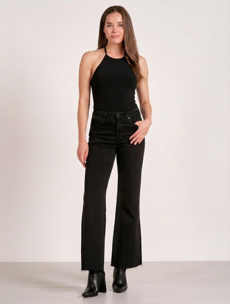 Jean Wide Leg - Negro 