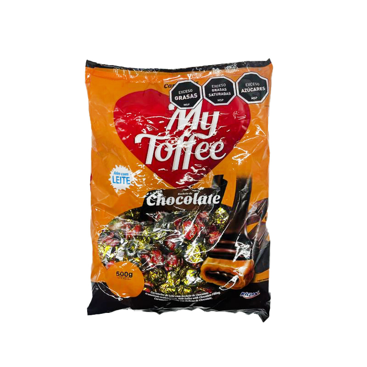 Caramelos de Leche MY TOFFEE 500g - Relleno de Chocolate 