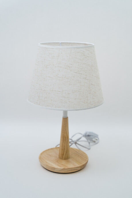 Lampara De Mesa Jhenna Blanco