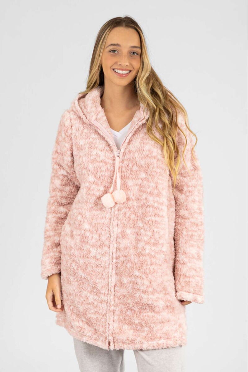 Bata pom melange - Rosado 