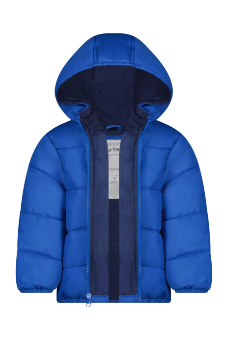 Campera resistente al agua, azul. Talles 12-24M Sin color