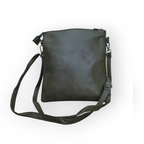 Morral con fleco Agatha Verde Oliva