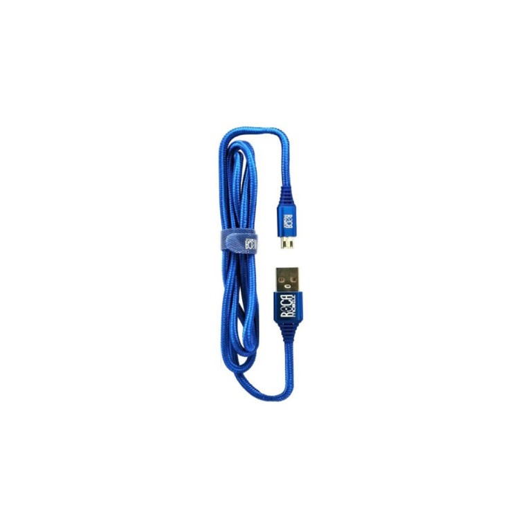 CABLE MICRO USB REFORZADO METAL Sin color