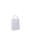Bolsa lisa acuario 14x08x20 cm BLANCO