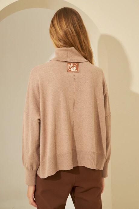 POLERA MALENA CAMEL