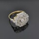 Anillo , Estilo Antiguo, En Platino, Oro 18K Y Brillantes Anillo , Estilo Antiguo, En Platino, Oro 18K Y Brillantes