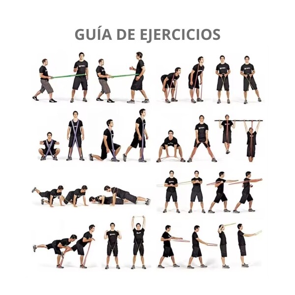 Bandas De Resistencia Elasticas Set X8 De 3.6 Kilos A 157 Kilos Entrenamiento Gym Fuerza Dominadas Imback Bandas De Resistencia Elasticas Set X8 De 3.6 Kilos A 157 Kilos Entrenamiento Gym Fuerza Dominadas Imback