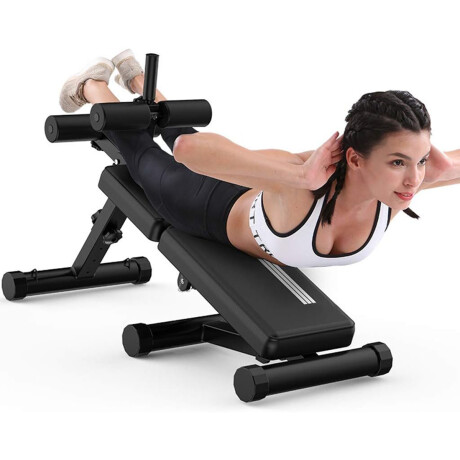 Banco Abdominal Plegable Multifunción Regulable Gym004202