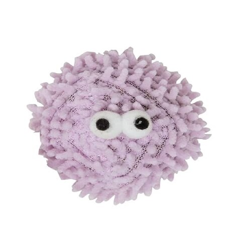 Juguete pelotita mascota violeta