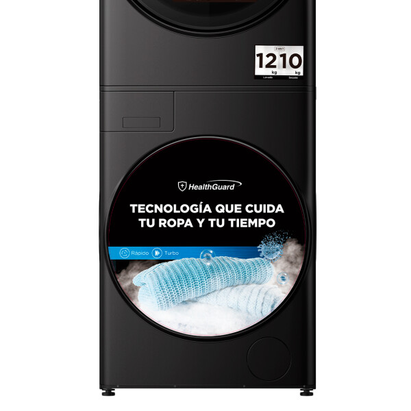 Torre de lavado inverter Wash/Dry 12Kg/10Kg Midea MTF-120WB/T Torre de lavado inverter Wash/Dry 12Kg/10Kg Midea MTF-120WB/T