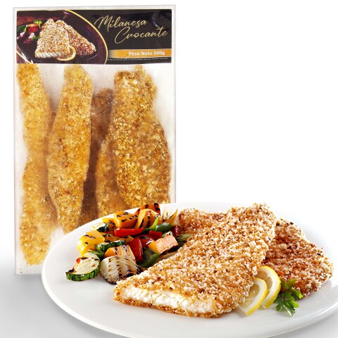 Milanesas De Merluza Crocantes 500g Milanesas De Merluza Crocantes 500g