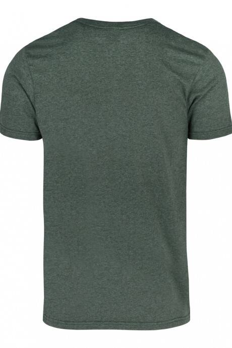 Camiseta a la base jaspe Verde bosque jaspe