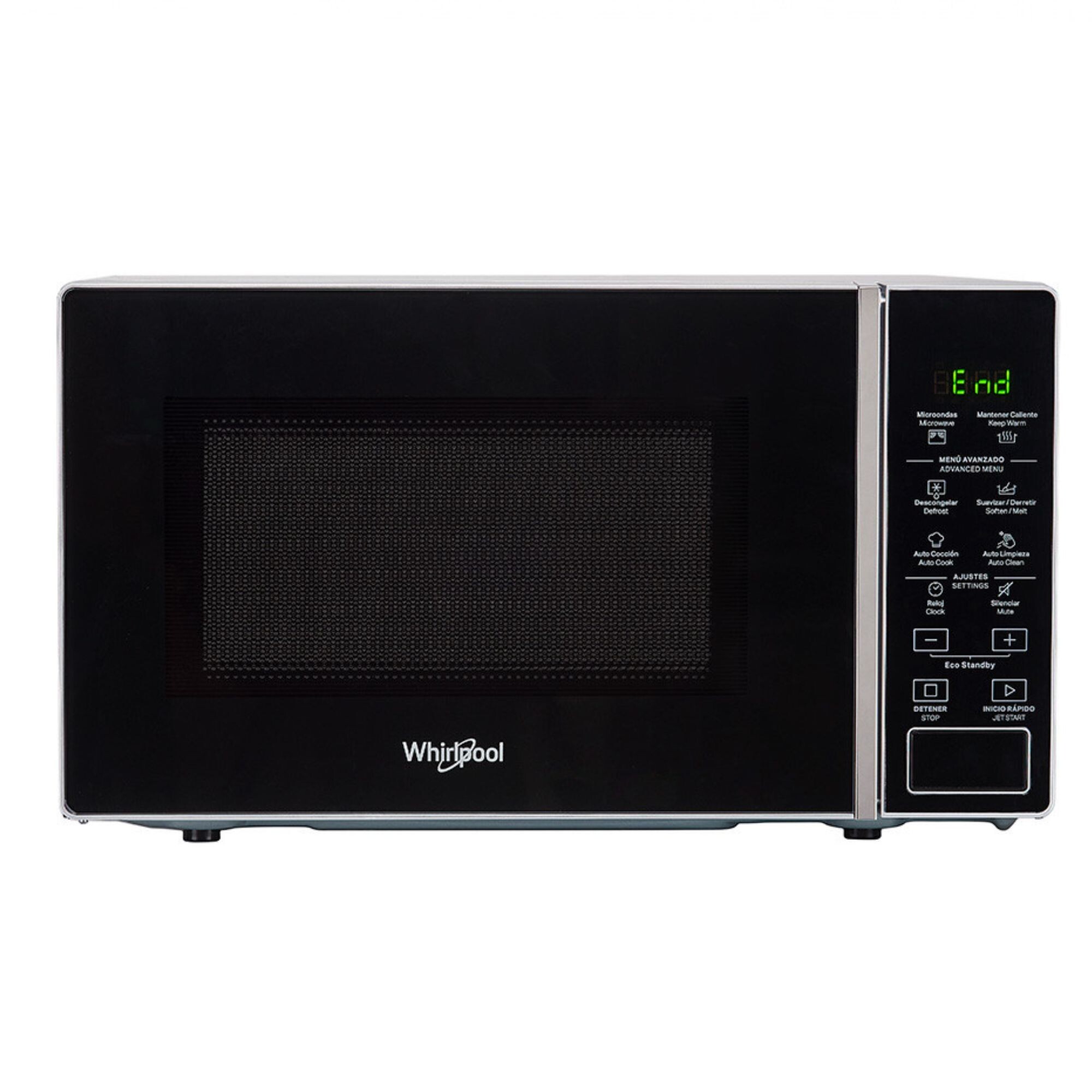 Microondas Whirlpool WMG30SZ 30 Litros Con Grill Negro