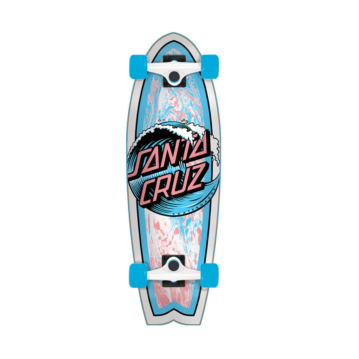 Cruzer Shark Santa Cruz Wave Dot 8.8" x 27.7” 