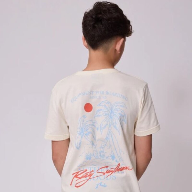 Remera VERNA Rusty Crudo