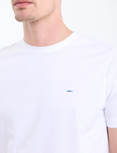 520658 T-SHIRT HARRINGTON LABEL Blanco