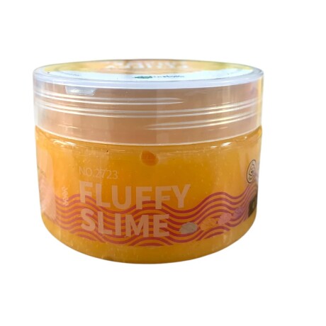 SLIME Baba Esponjosa Naranja pastel