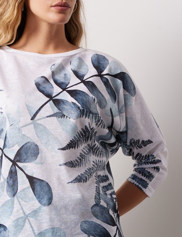 Buzo Print BLANCO/MULTI