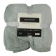 Frazada Flannel con Corderito Queen Size HOME CLASS 220 x 260 cm MENTA