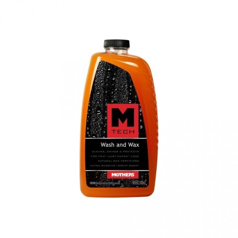 Mothers Shampoo Mtech Wash & Wax 48oz 1420ml Mothers Shampoo Mtech Wash & Wax 48oz 1420ml