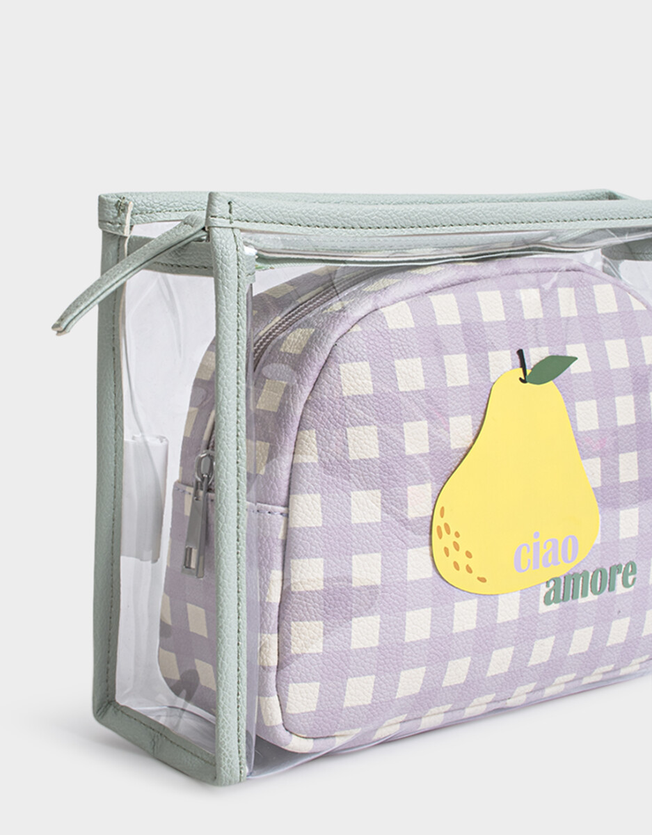 Set De Porta Cosméticos Lemon 
