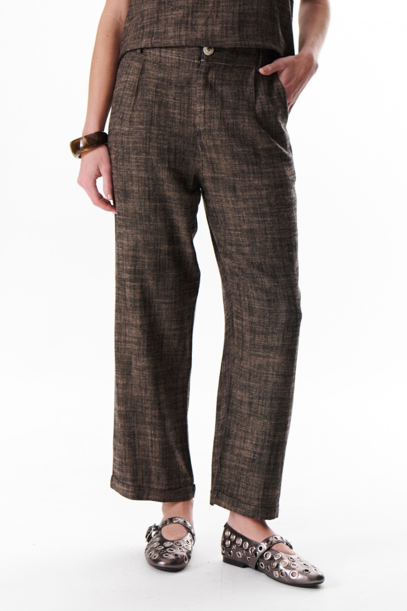PANTALON MELANIE MARRON