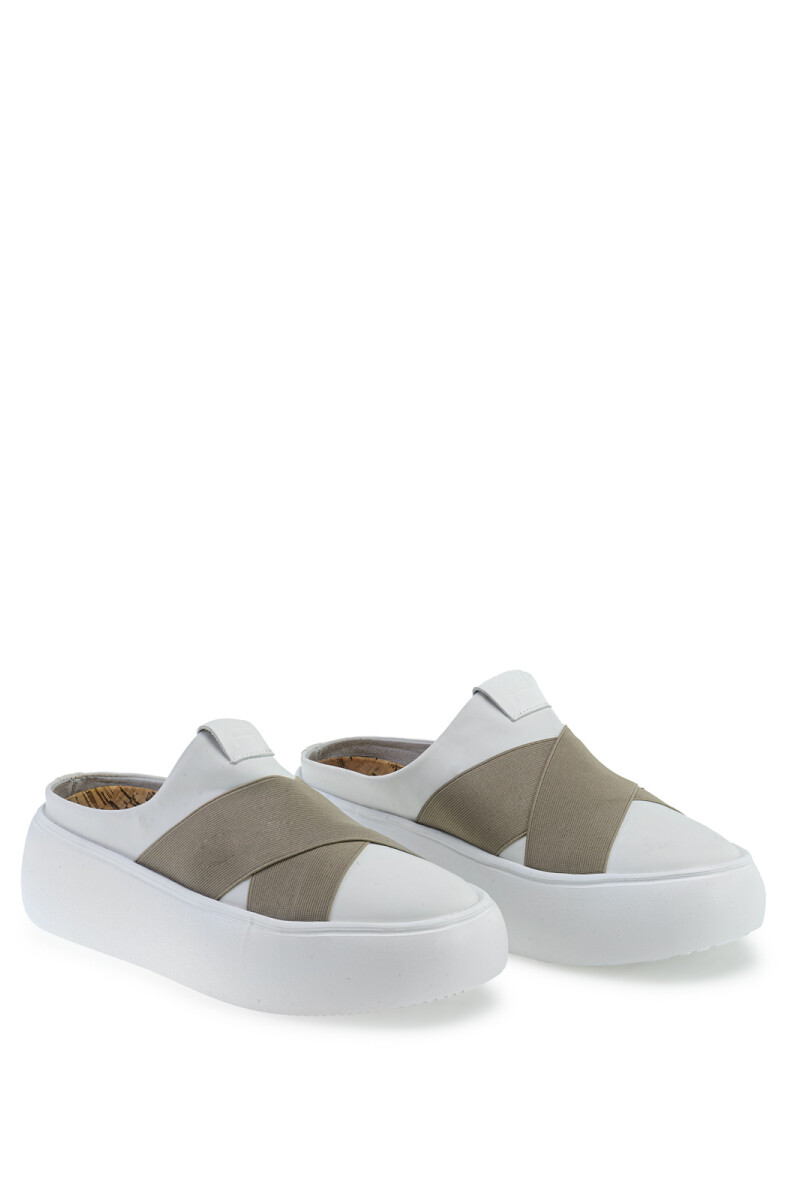 SNEAKERS SLIP ON Blanco