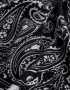 Pañuelos Raso Boho Pañuelo Paisley Negro - Negro
