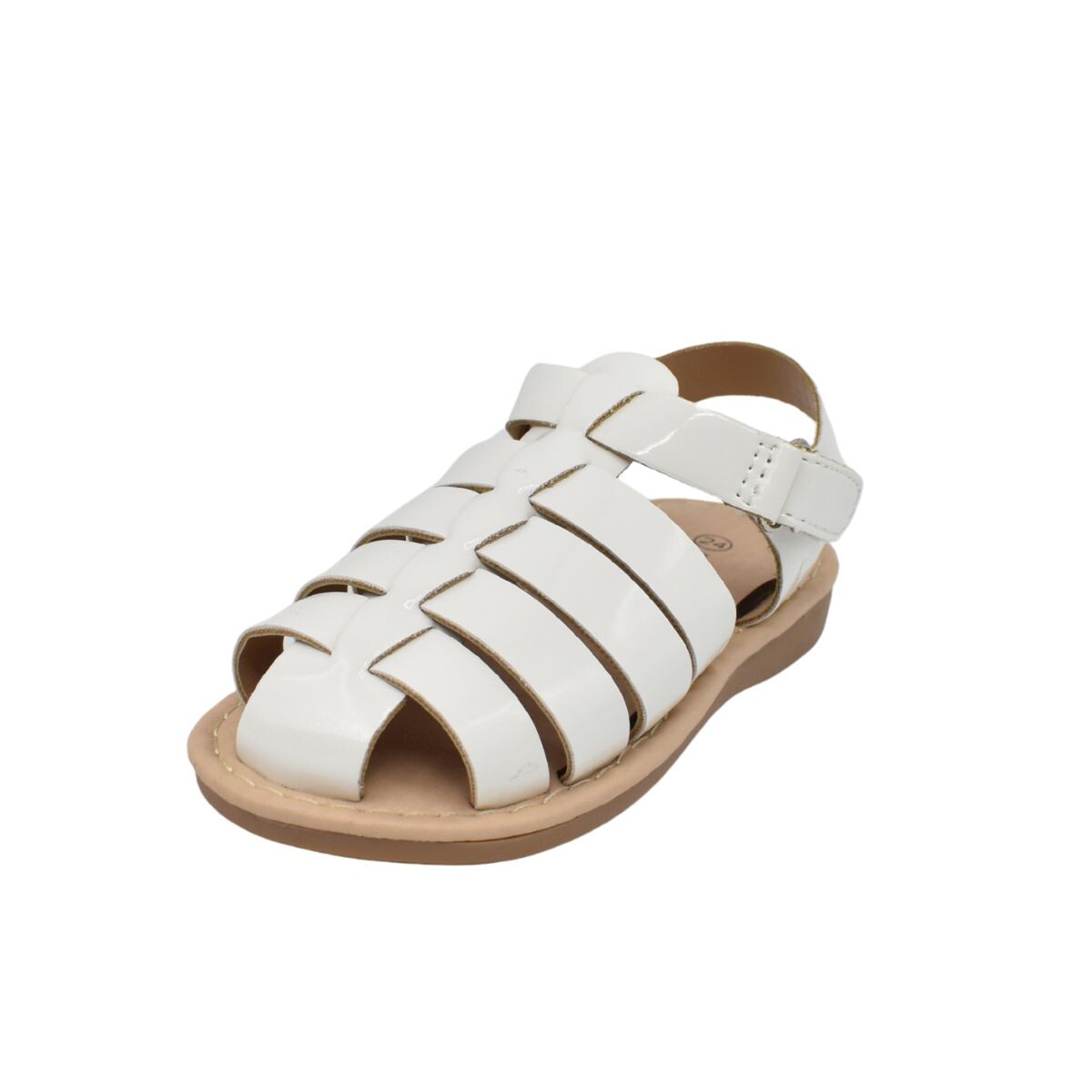 SANDALIA 24-29 - WHITE PU 