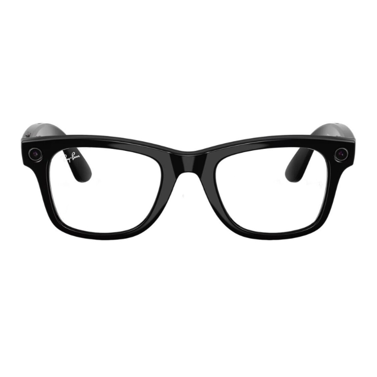 Lente Ray-Ban Meta Wayfarer Gen2 Shiny Black Trans Graphite Green L 721308 