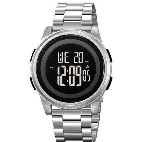 Reloj Skmei 2379SI Digital Plateado Acero Unisex Reloj Skmei 2379si Digital Plateado Acero Unisex