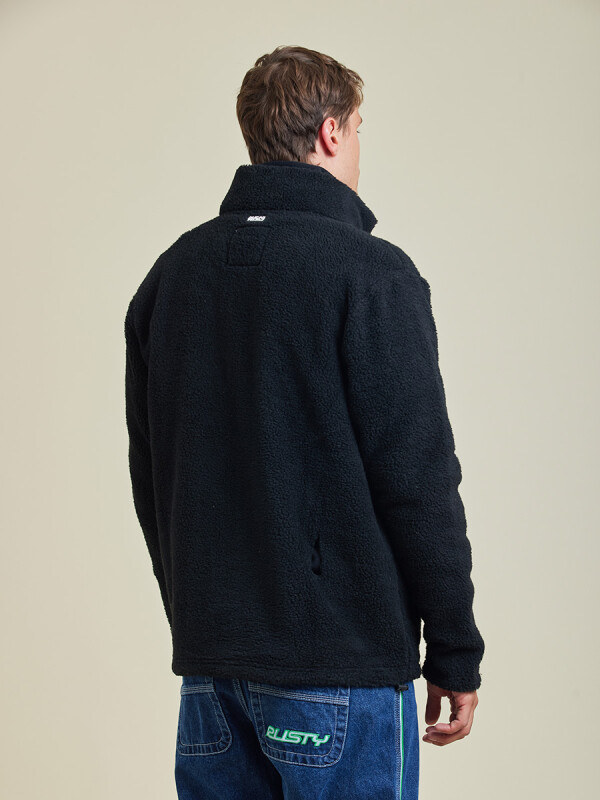 CAMPERA SAYER ( SHERPA) RUSTY Negro