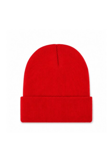 Gorro de lana Rojo