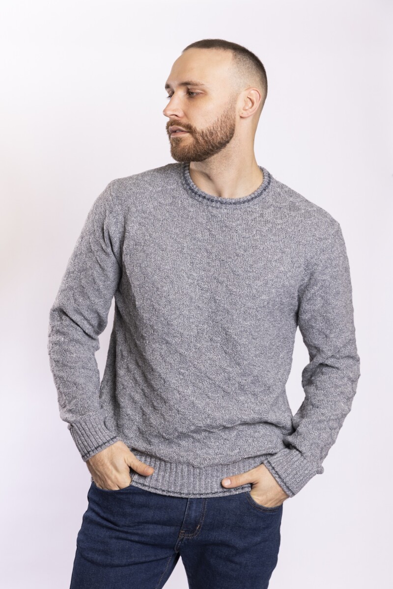 SNAKE SWEATER - GREY 