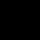 Mochila acolchonada negro