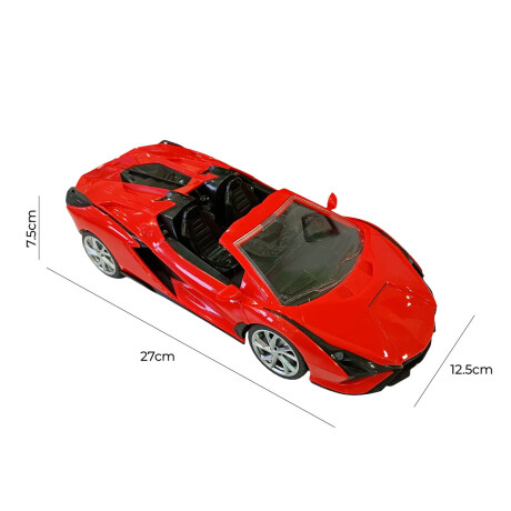 Auto A Control Remoto RC Volante+ Pedalera Deportivo Jug020033