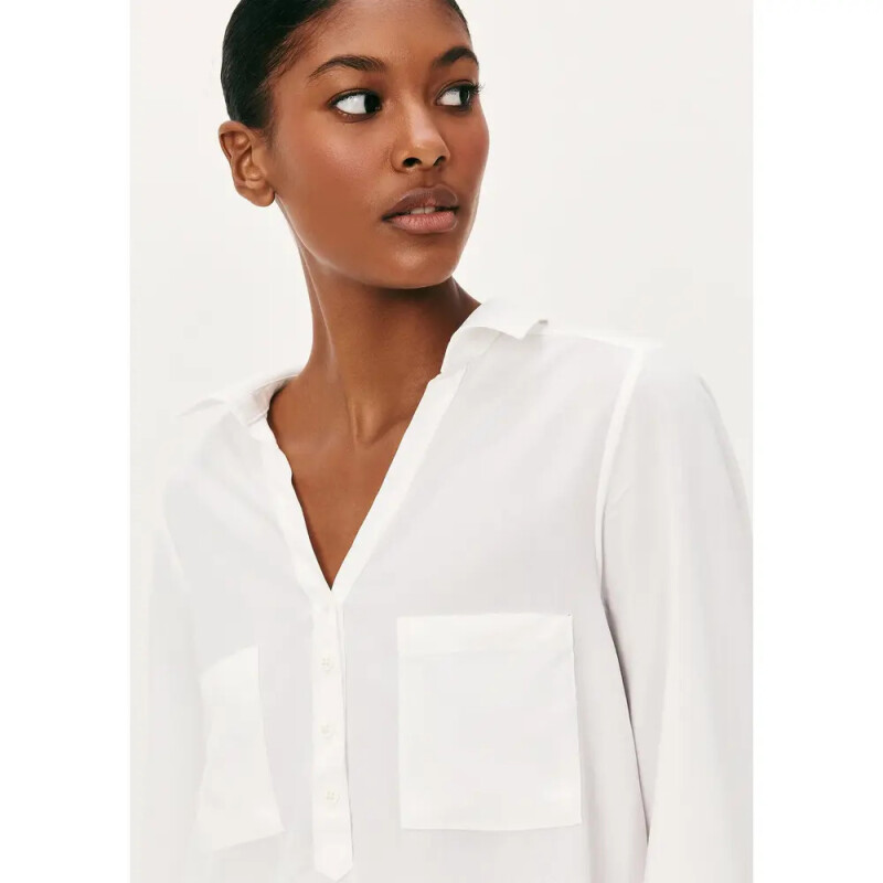 CAMISA ML FEM BEGE CLARO