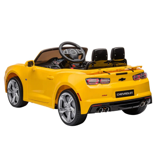 Auto A Bateria Electrico Infantil Chevrolet Camaro AUTO ELECTRICO CAMARO BJH558 AMARILLO