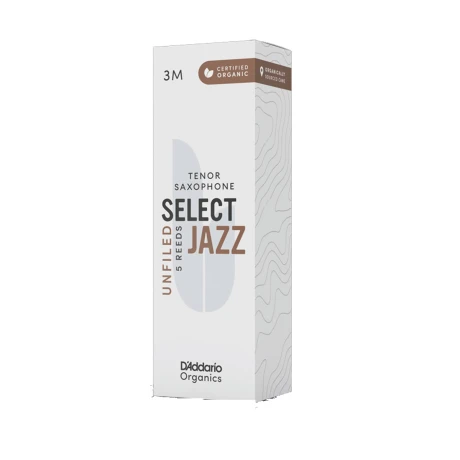 Caña Saxo Tenor Daddario Organic Select Jazz 3m Unfiled P/ Unidad Caña Saxo Tenor Daddario Organic Select Jazz 3m Unfiled P/ Unidad