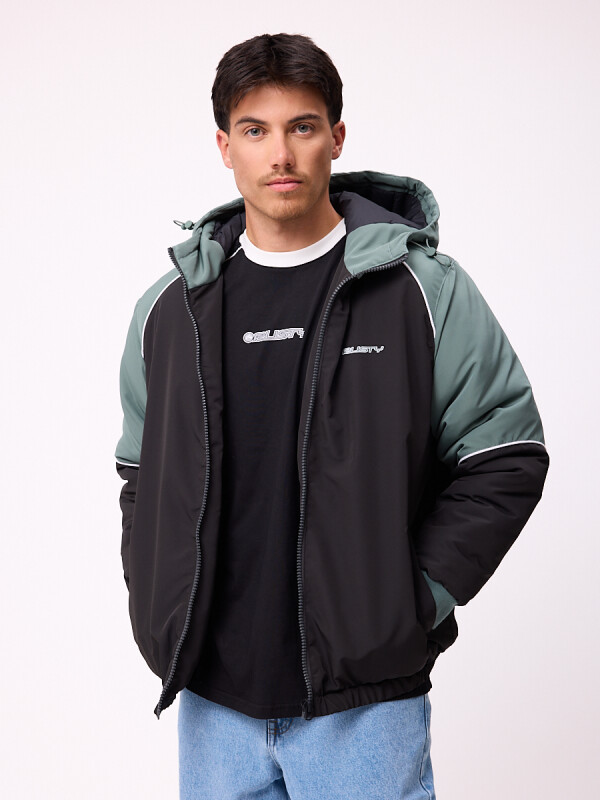 CAMPERA BUKKU RUSTY Gris Oscuro