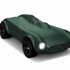 Auto a control remoto Kidycar Verde